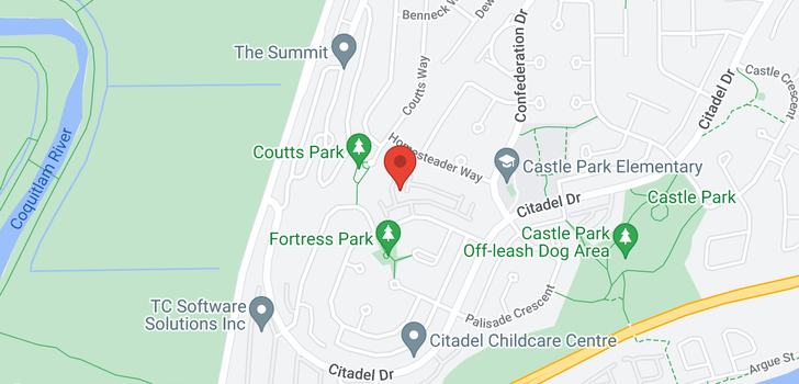 map of 16 2615 FORTRESS DRIVE